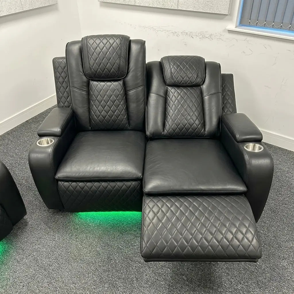 Colorado Smart Leather Electric Recliner Sofa Set 3+2 Seater