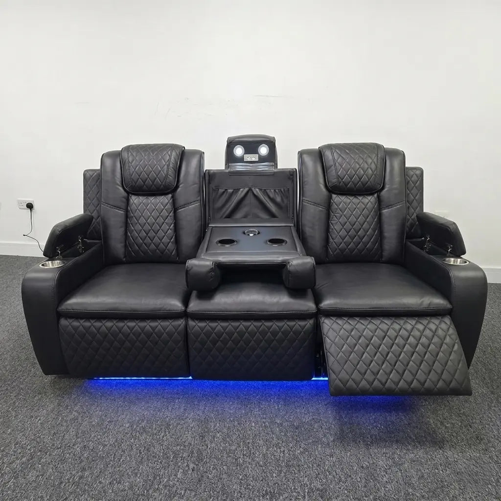 Colorado Smart Leather Electric Recliner Sofa Set 3+2 Seater
