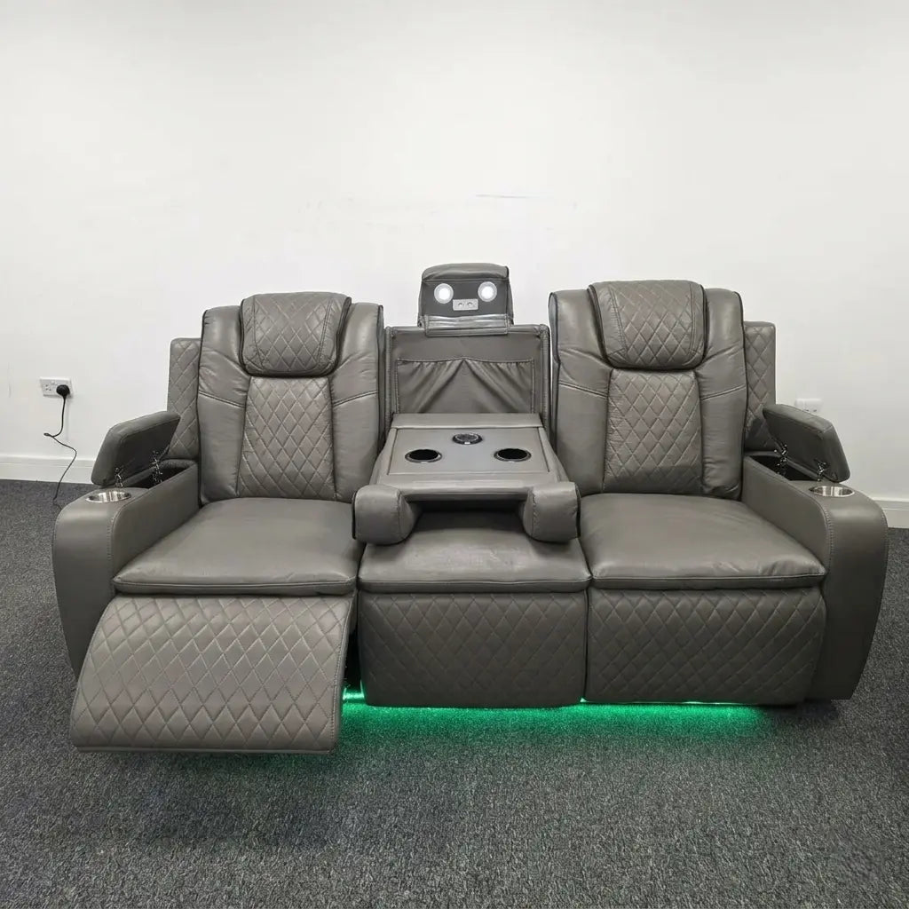 Colorado Smart Leather Electric Recliner Sofa Set 3+2 Seater