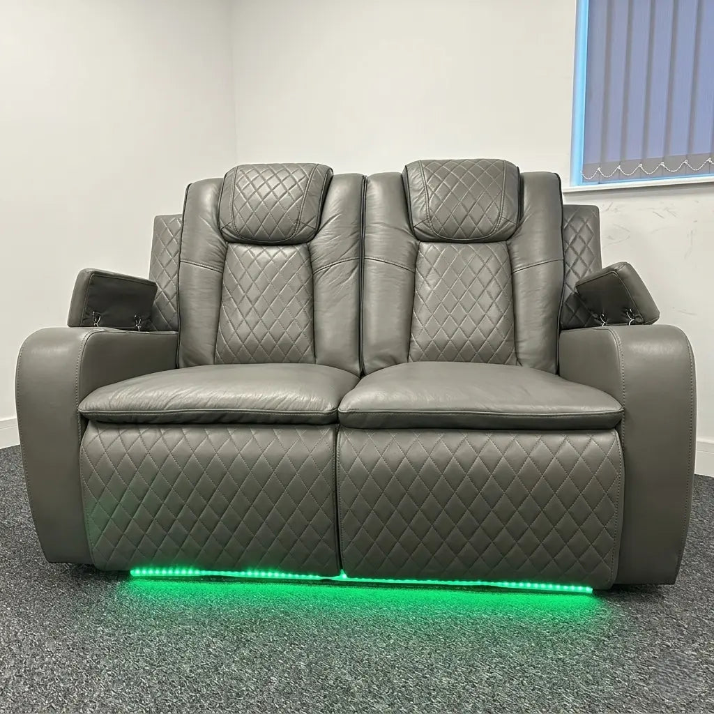 Colorado Smart Leather Electric Recliner Sofa Set 3+2 Seater
