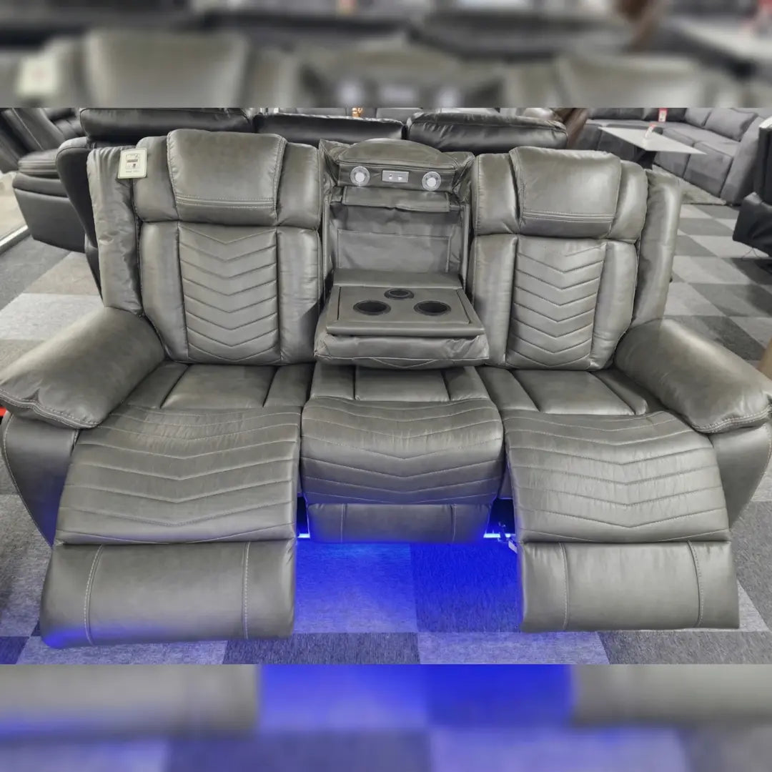 Michigan Leather Electric Recliner Sofa Set (3+2 Seater)