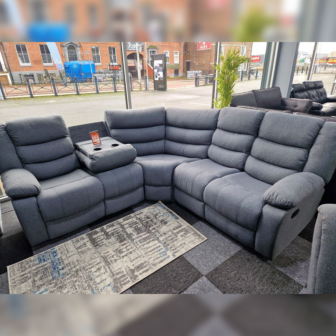 MNS  Roma fabric Corner sofa (230cmx230cm)